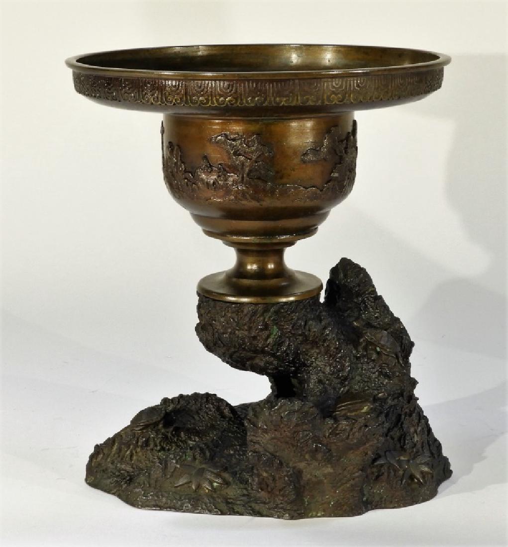 Japanese Meiji Period Bronze Censer with Turtles (1 of 8)