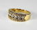 14K Yellow Gold Diamond Wedding Band Ring - 2