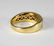 14K Yellow Gold Diamond Wedding Band Ring - 4
