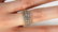 14K Yellow Gold Diamond Wedding Band Ring - 6