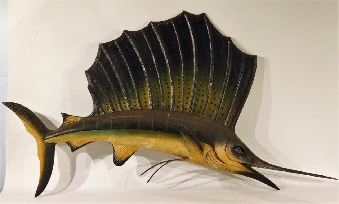 Taxidermy Fishing Mount of a Swordfish