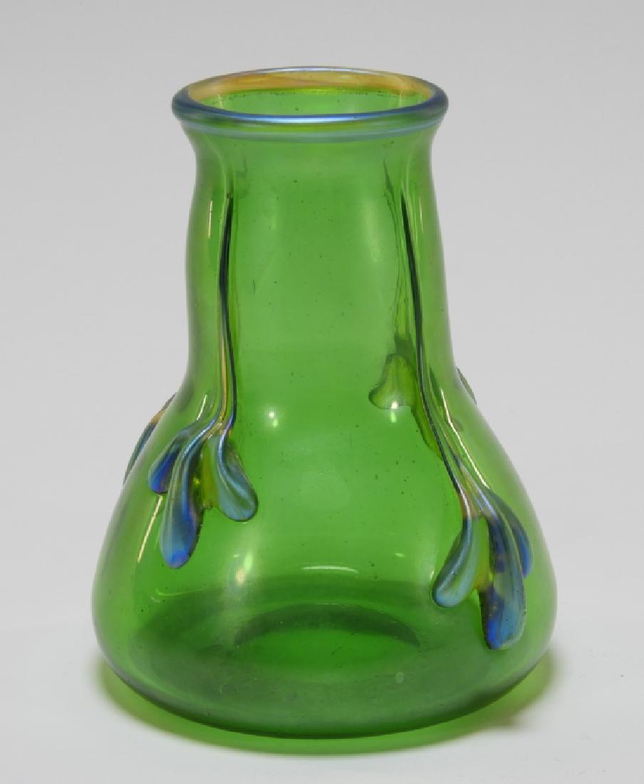 Czech Loetz Coppelia Art Glass Tadpole Vase (1 of 6)