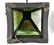 American Arts & Crafts Mission Oak Slag Glass Lamp - 6
