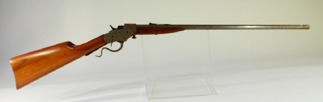 J. Stevens Model 1915 22 Cal. Long Rifle: MASSACHUSETTS, CIRCA 1915 A J. Stevens model 1915 "Favorite" twenty-two caliber long rifle. The gun is marked on the top of the barrel and breech. Dimensions : Overall 38", length of barrel 22 3/8", 2