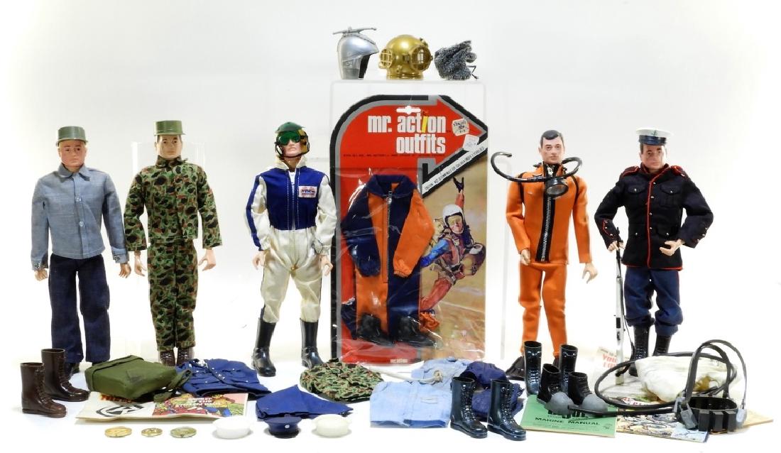 5 Hasbro GI Joe Action Joe Figures & Accessories
