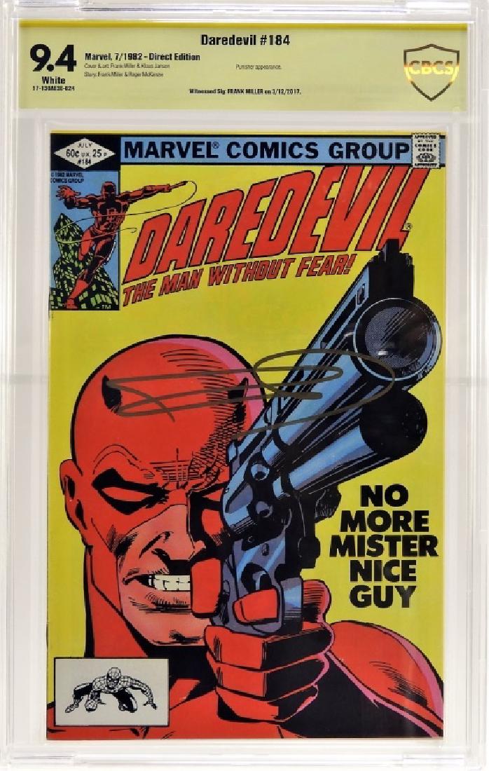 Marvel Daredevil No.184 CBCS Gold 9.4 Frank Miller (1 of 4)