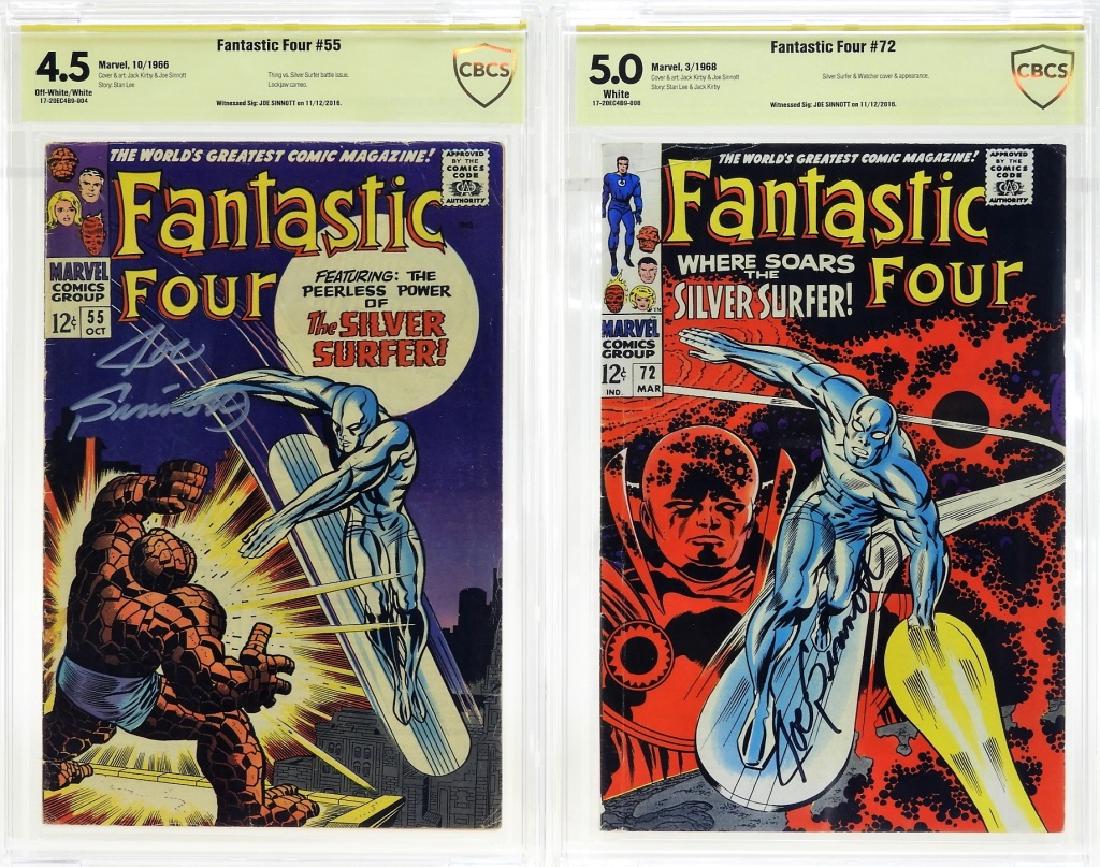 Marvel Comics Fantastic Four No.55 72 CBCS Gold (1 of 6)