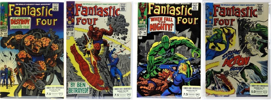 Marvel Comics Fantastic Four No.68 to 71 CBCS Gold (1 of 11)