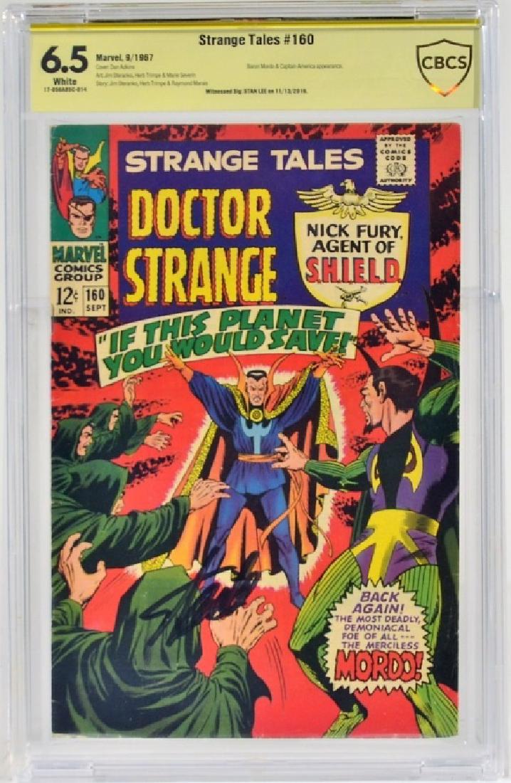Marvel Strange Tales No.160 CBCS Gold 6.5 Stan Lee (1 of 4)