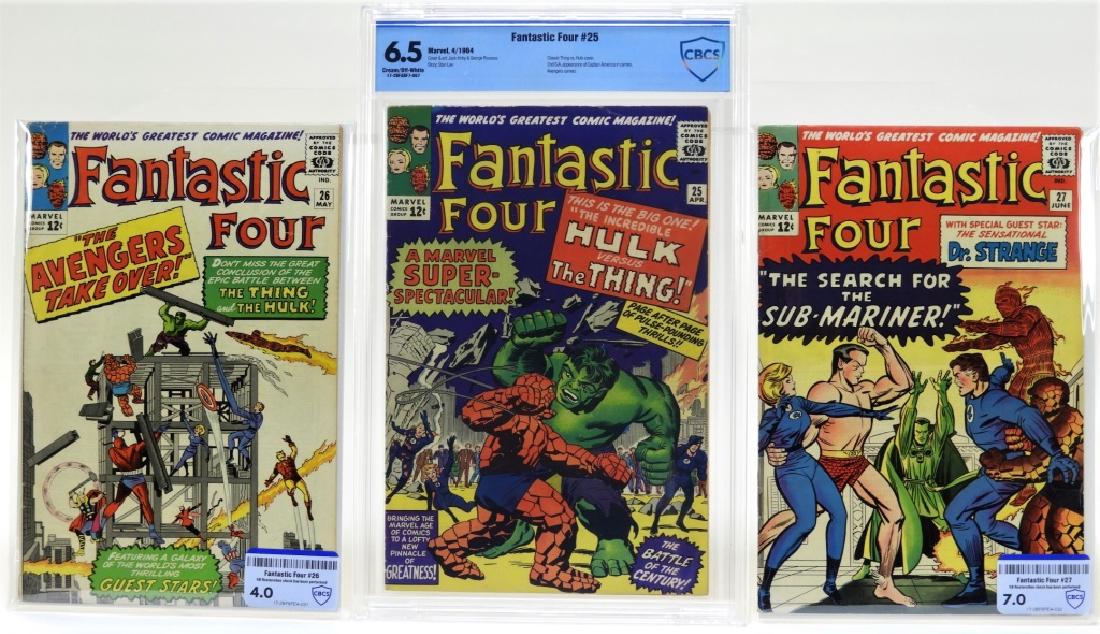 Marvel Comics Fantastic Four No.25 to 27 CBCS (1 of 8)