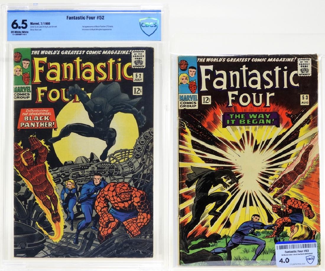 Marvel Comics Fantastic Four No.52 53 CBCS (1 of 6)
