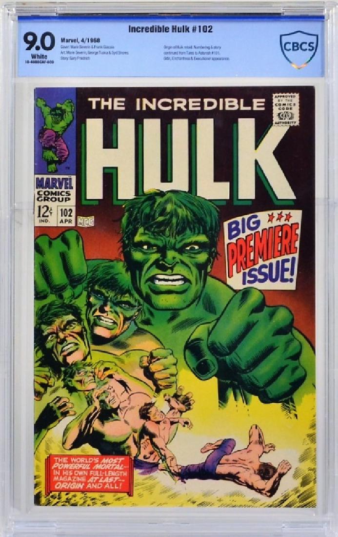 Marvel Comics Incredible Hulk No.102 CBCS 9.0 (1 of 3)