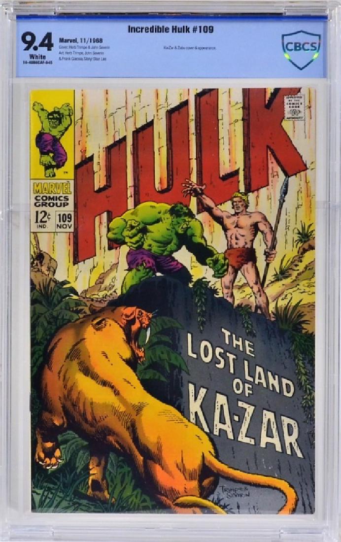 Marvel Comics Incredible Hulk No.109 CBCS 9.4 (1 of 3)