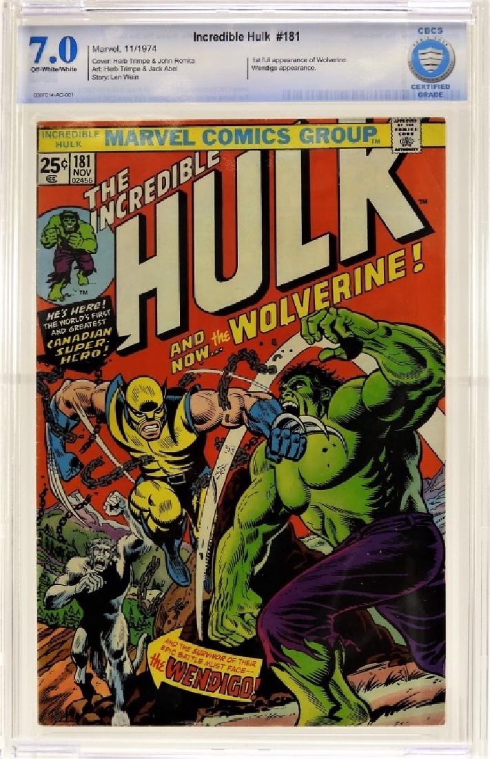 Marvel Comics Incredible Hulk No.181 CBCS 7.0 (1 of 3)