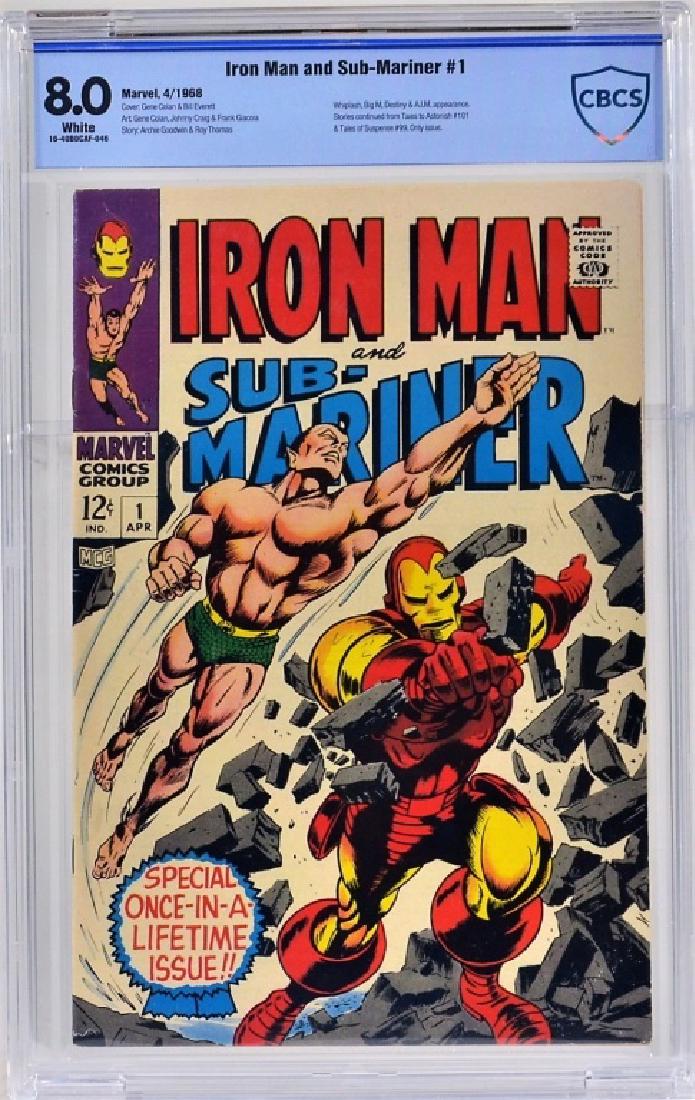 Marvel Comics Iron Man & Sub-Mariner No 1 CBCS 8.0 (1 of 3)