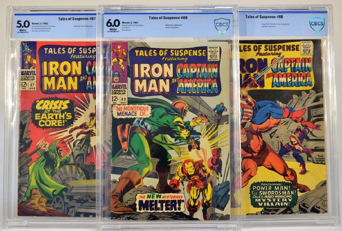 3 Marvel Comics Tales of Suspense No.87 to 89 CBCS (1 of 7)