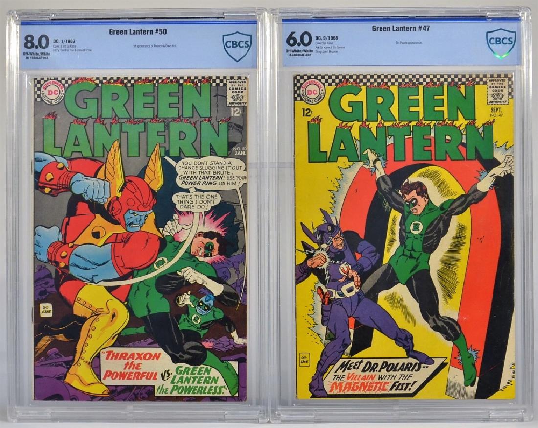 2 D.C Comics Green Lantern No.47 50 CBCS Graded (1 of 3)