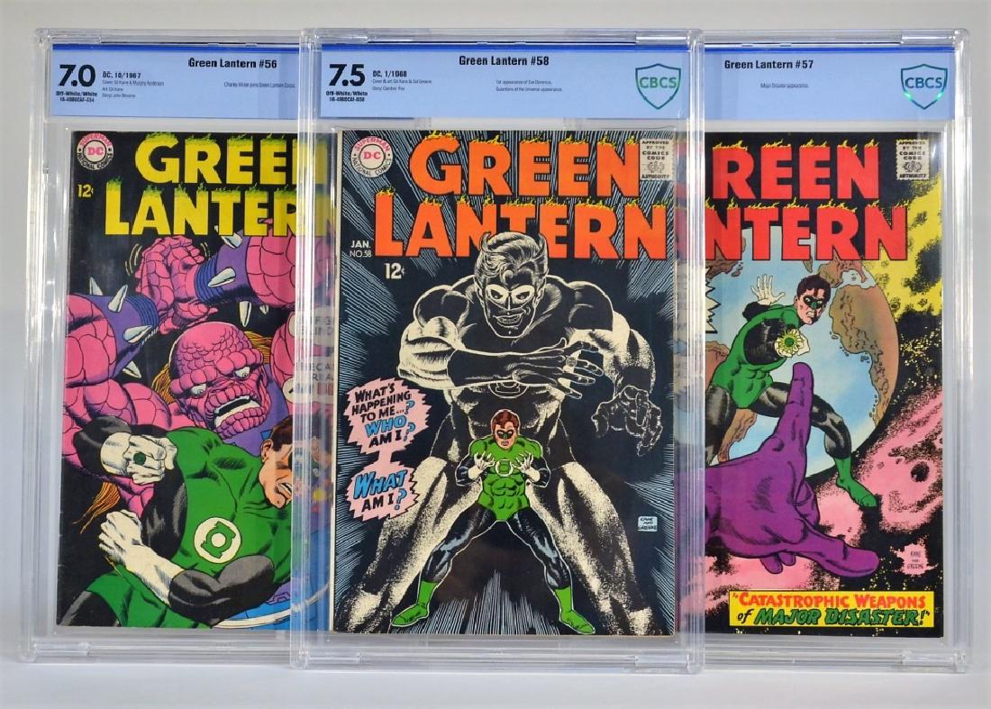 3 D.C Comics Green Lantern No.56 to 58 CBCS Graded (1 of 7)