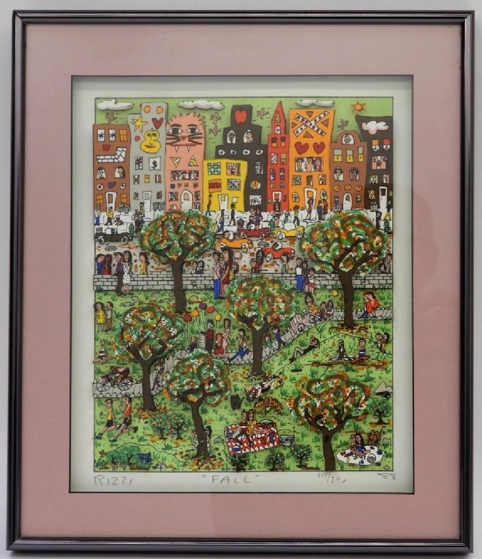 chobi　ジェームスリジィ作  \"WOMEN WHO WORK OUT\" James Rizzi Women Who Work out 1989 Hand Signed 3-D