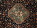 C.1920 Oriental Persian Tribal Design Carpet Rug - 2