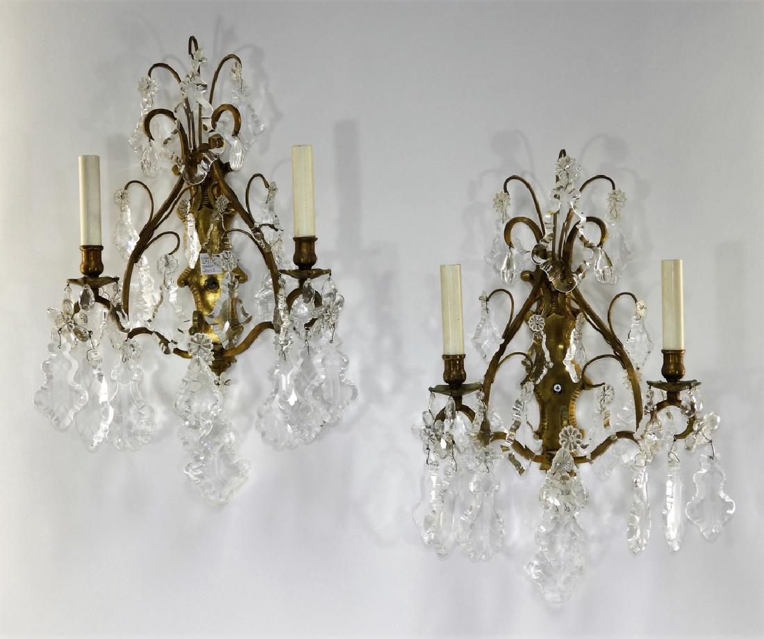 Set of chandelier and pair of wall lights with winged horse Set of chandelier and pair of wall lights with winged horse