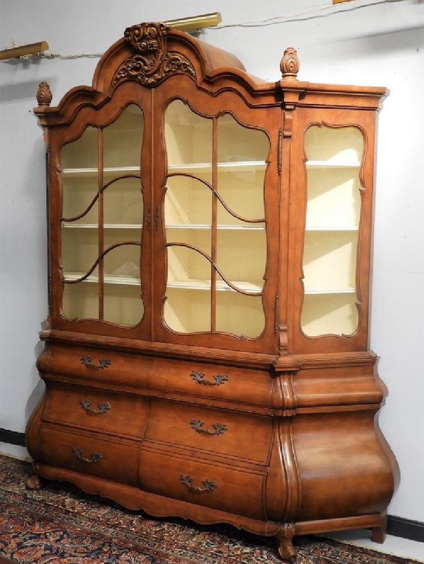 LG French Style Bombe Breakfront Hutch (1 of 7)