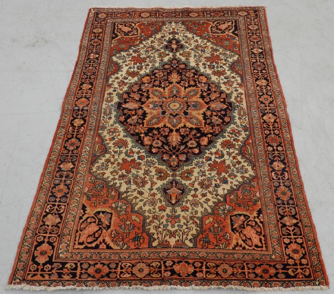 Antique Persian Fereghan Sarouk Carpet Rug (1 of 7)