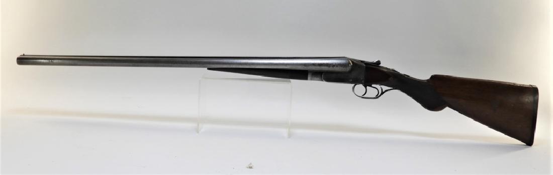 Ithaca Double Barrel Hammerless Damascus Shotgun (1 of 10)