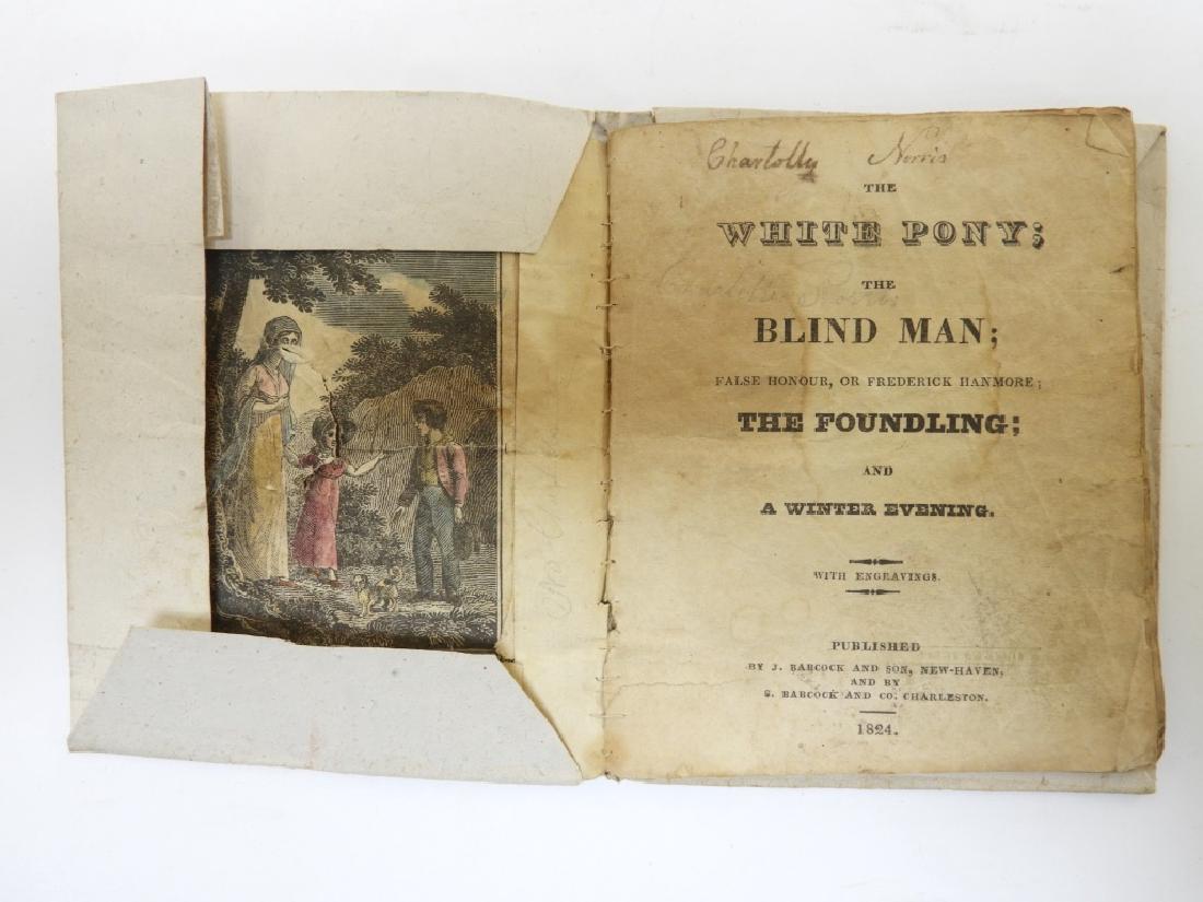 C.1824 American 5 Story Hand Colored Chapbook (1 of 10)