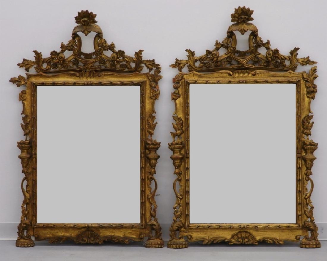 PR Italian Florentine Gilt Chinoiserie Mirror (1 of 11)