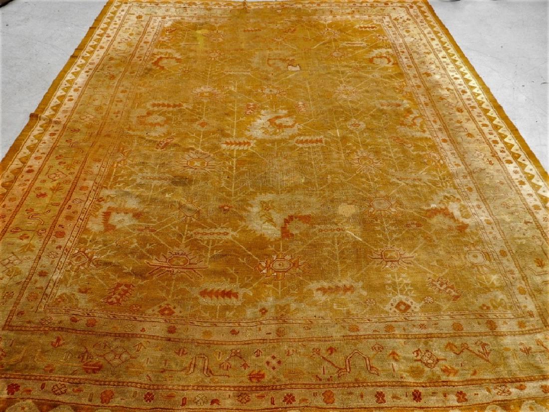 LG Antique Turkish Oushak Oriental Carpet Rug (1 of 10)