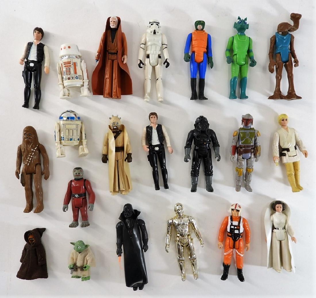 21 Vintage Kenner Star Wars Action Figures (1 of 11)