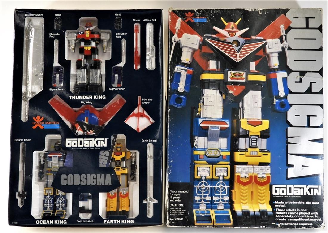 1982 Popy Bandai GoDaikin God Sigma Diecast Robot (1 of 7)