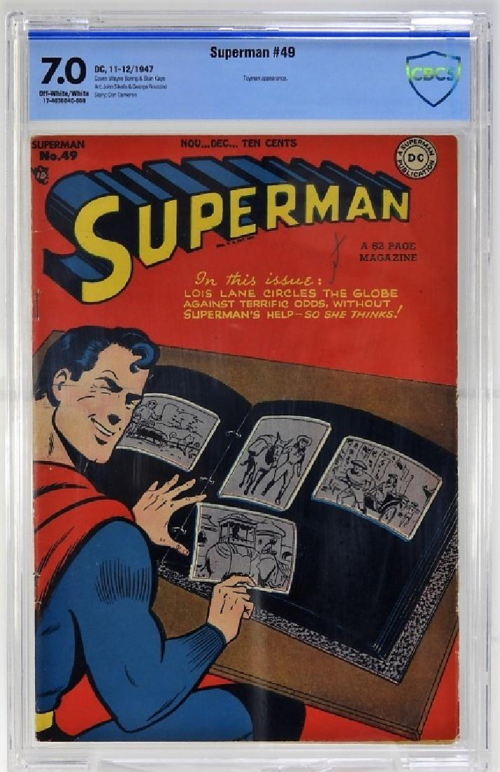 DC Comics Superman No.49 CBCS 7.0 (1 of 2)