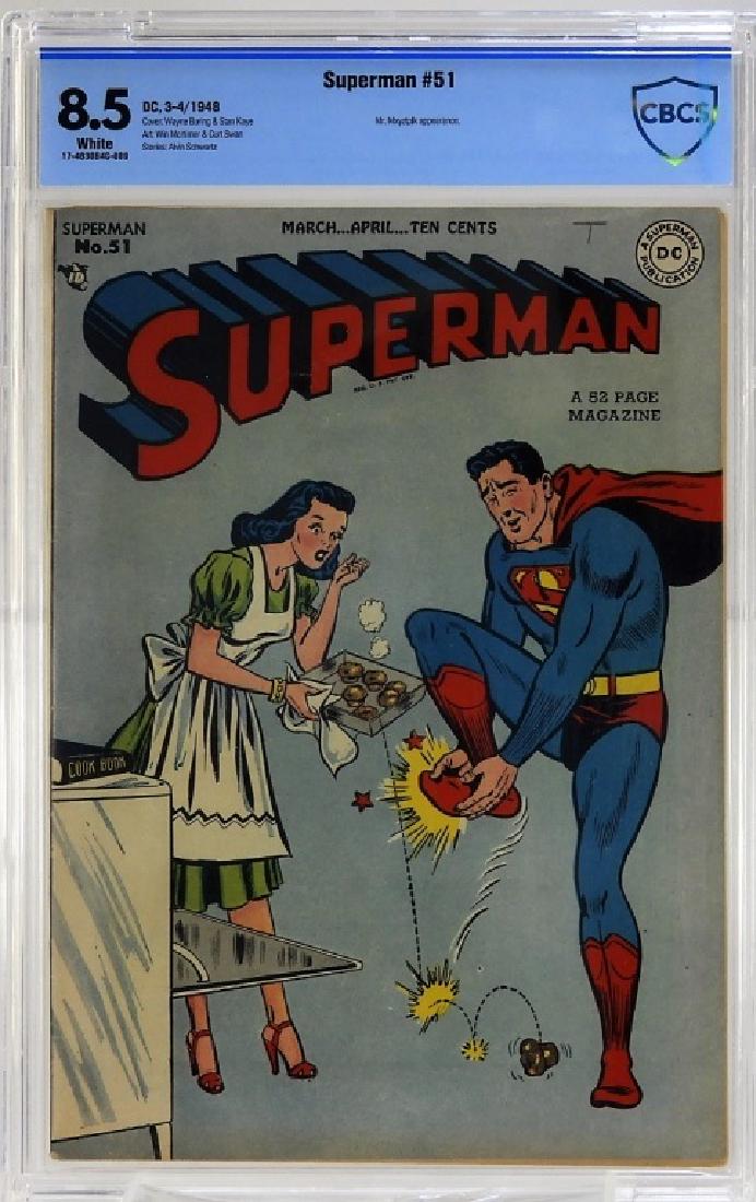 DC Comics Superman No.51 CBCS 8.5 (1 of 2)