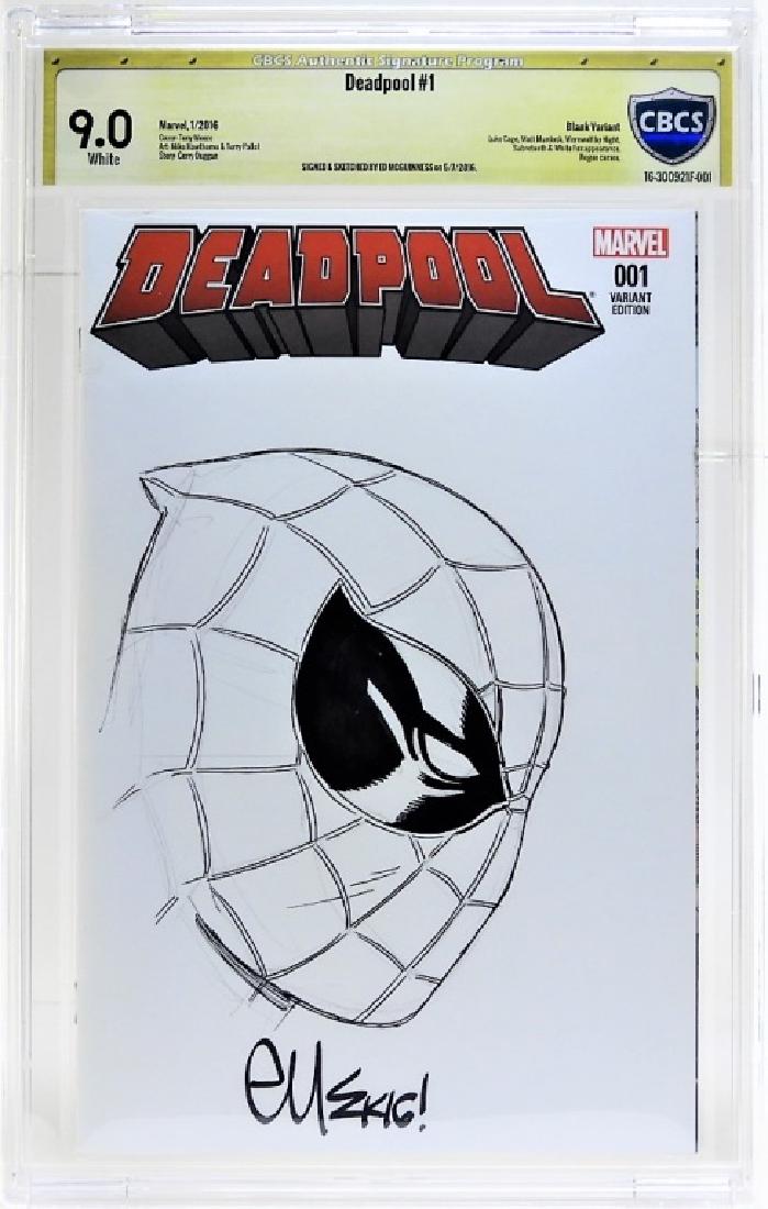 Marvel Ed McGuinness Spider-Man Sketch Cover (1 of 2)
