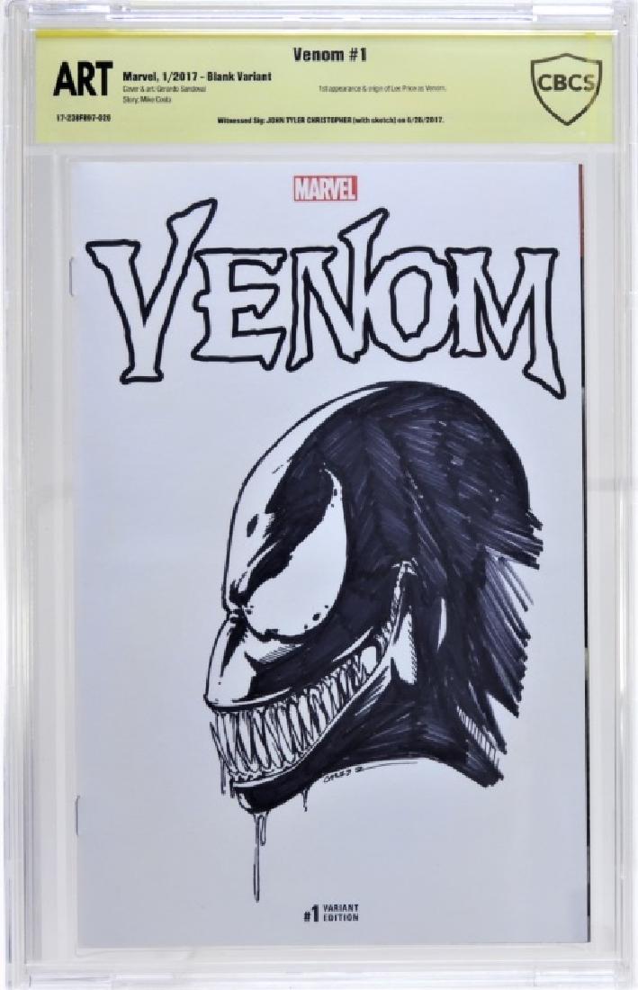 John Tyler Christopher Marvel Venom Sketch Cover (1 of 2)
