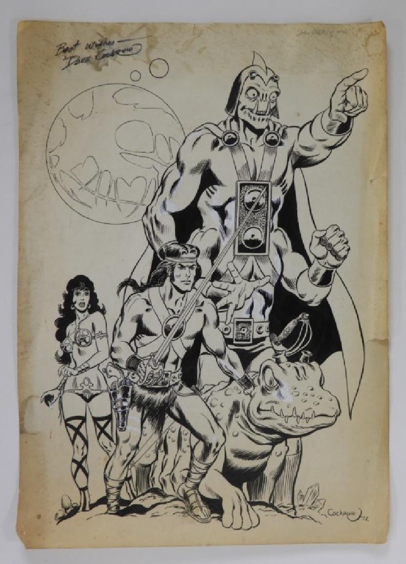 Dave Cockrum John Carter of Mars Original Artwork (1 of 8)