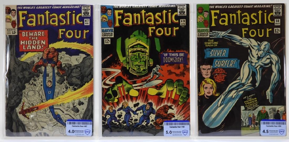 3 Marvel Comics Fantastic Four No.47 49 50 CBCS (1 of 4)