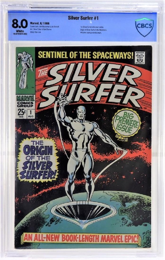 Marvel Comics Silver Surfer No.1 CBCS 8.0 (1 of 2)