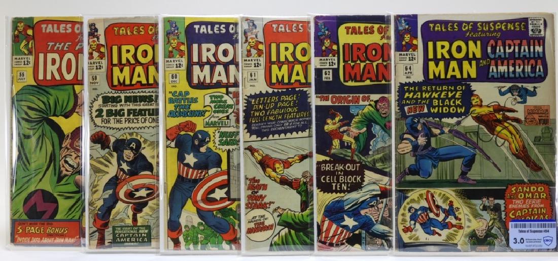 6 Marvel Comics Tales of Suspense Comic Books CBCS (1 of 4)