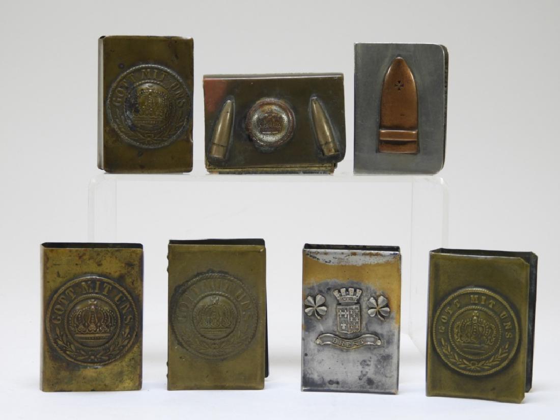 WWI German Trench Made Match Holders (1 of 6)