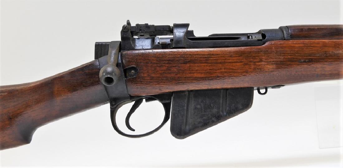 WWII English Lee Enfield No5 Mk I Jungle Carbine: England,1944-45 Serial number S 8074. 39 1/4 inches