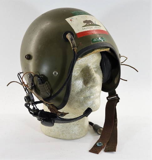Vietnam War American Aph Helicopter Pilot Helmet