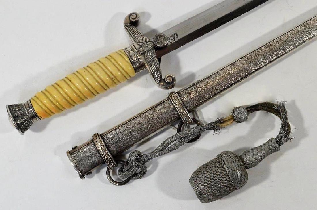 WWII German Army Officers Dagger by WKC w/Portipee (1 of 10)