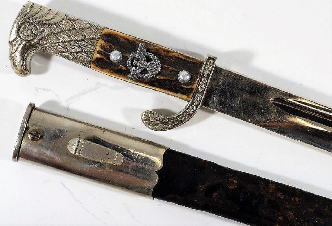 WWII German Police Dress Bayonet by F. W. HOLLER (1 of 9)