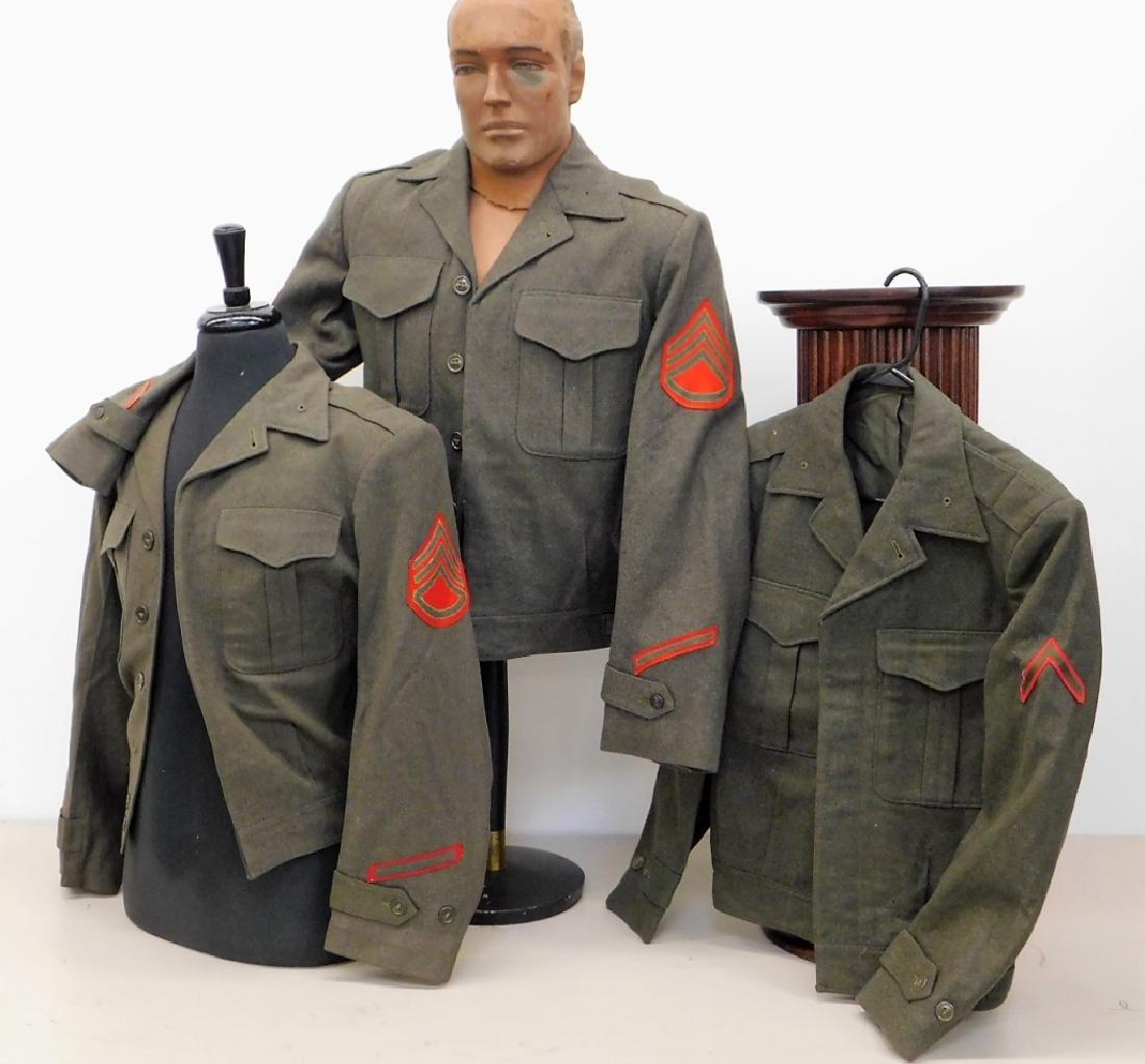 Korean War Era U.S. Marine Corps Ike Jackets (3)