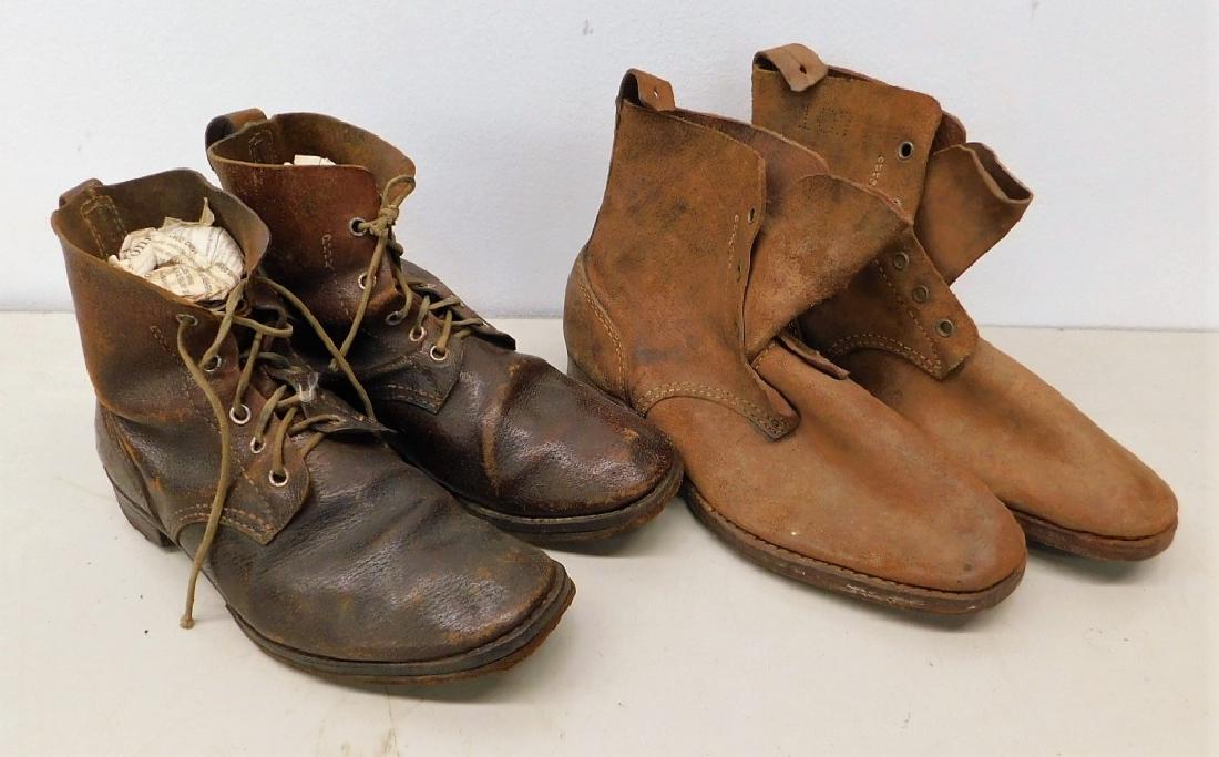 WWII Imperial Japanese Army Leather Combat Boots