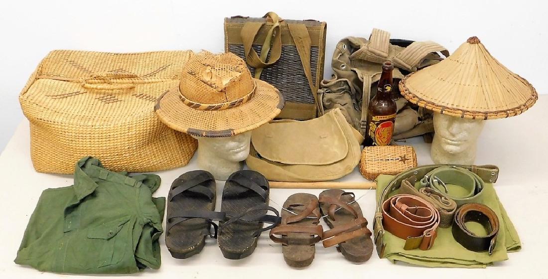 Vietnam War North Vietnamese Uniform & Equipment (1 of 12)