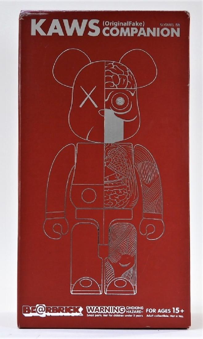 KAWS X BE@RBRICK Dissected Companion 400% Red (1 of 3)
